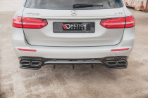 Mercedes E-Klass E63 AMG S/W213 2017- 2021 Diffuser V.1 Maxton Design